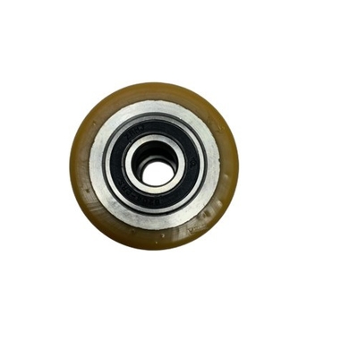 Pabrik 80*70mm 6204 Bantalan PU Load Wheel Untuk Linde Pallet Truck
