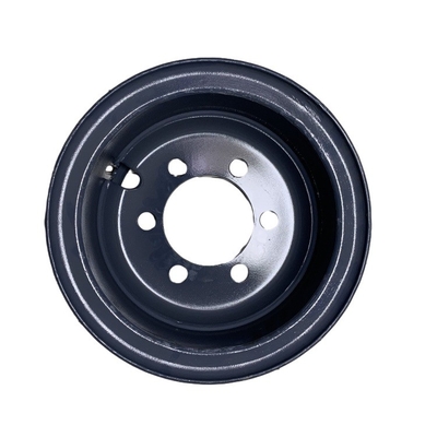 Perkakas Pabrik Manufaktur 2 Piece 7.00T-15 Steel Wheel Rims untuk Ban 28x9-15