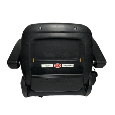 Hitam Universal Nyaman Mewah H2KE6-80051 Kursi Forklift Dengan Micro Switch Armrest dan Sabuk Keamanan