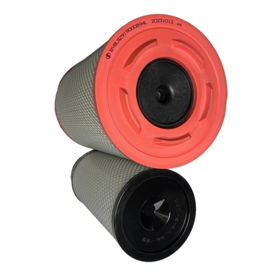 Long Working Life Air Filter Element untuk SHACMAN truk Bagian BYBLSZ919000894L K2841