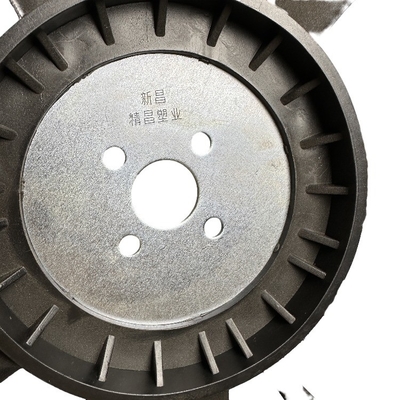 490B-41100 Bagian Forklift Radiator Fan Blade dalam Plastik Hitam untuk 490/495/498/4D30G31