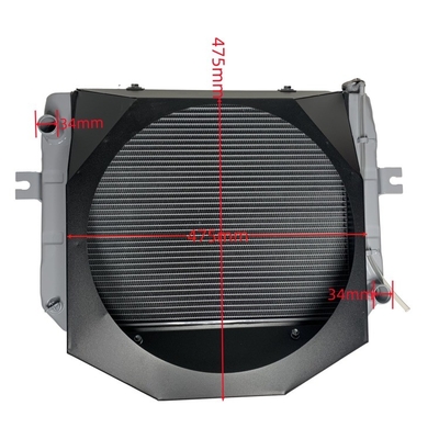 Radiator 8KG Untuk HELI CPC30 K9DH2-10201LDF Diproduksi untuk bengkel mesin