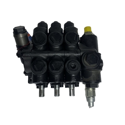 Klep kontrol hidraulik hitam A20A7-30431 Kompatibel dengan sistem hidraulik forklift