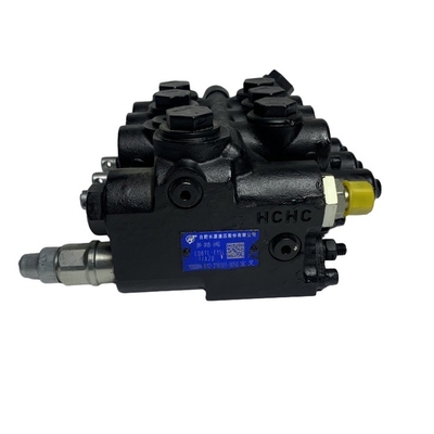 Klep kontrol hidraulik hitam A20A7-30431 Kompatibel dengan sistem hidraulik forklift