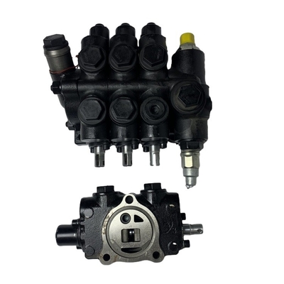 Klep kontrol hidraulik hitam A20A7-30431 Kompatibel dengan sistem hidraulik forklift
