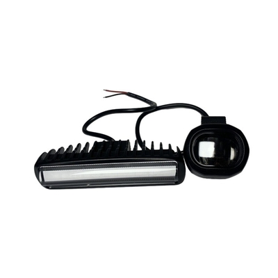 Lampu area peringatan zona merah industri untuk forklift 10-80v Tahun 2007 Peringatan LED