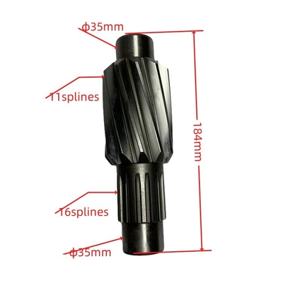 Bagian Forklift 14453-22011 Terminal Spiral Bevel Gear Cocok untuk Sistem Transmisi