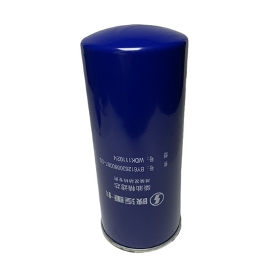 Blue Fuel Filter Assembly 612630080087 untuk Bagian Truk SHACMAN Mesin Diesel Weichai