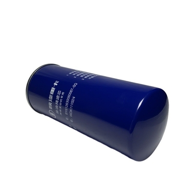 Blue Fuel Filter Assembly 612630080087 untuk Bagian Truk SHACMAN Mesin Diesel Weichai