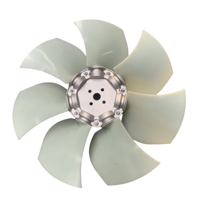 Blade Fan Radiator Plastik Baja H5T01-00501 untuk komponen Forklift QSF3.8 QSB4.5