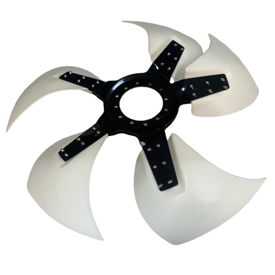 Dijamin Plastik Radiator Fan Blade 612630061212 untuk Weichai WP10 Wheel Loader