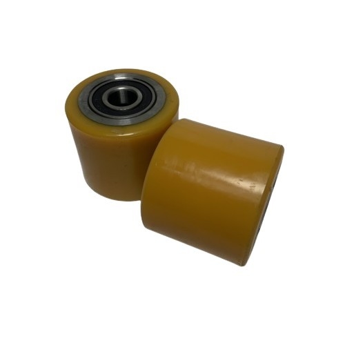 Pabrik 80*70mm 6204 Bantalan PU Load Wheel Untuk Linde Pallet Truck