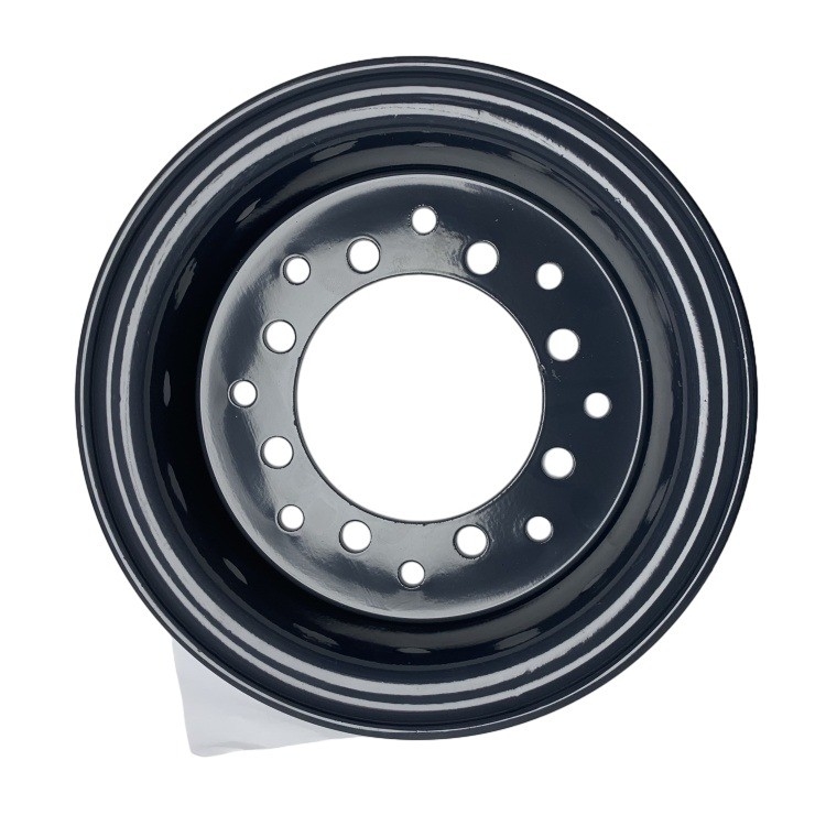 650-10 Truk forklift Split Steel Wheel Rims dengan Long Working Life Keuntungan 5.00F-10