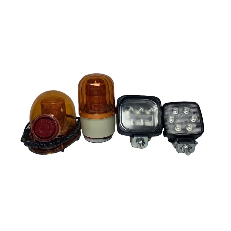 0.85KG D08LEDXZFM LED Rotating Buzzer Light dengan Keuntungan Kehidupan Kerja yang Panjang