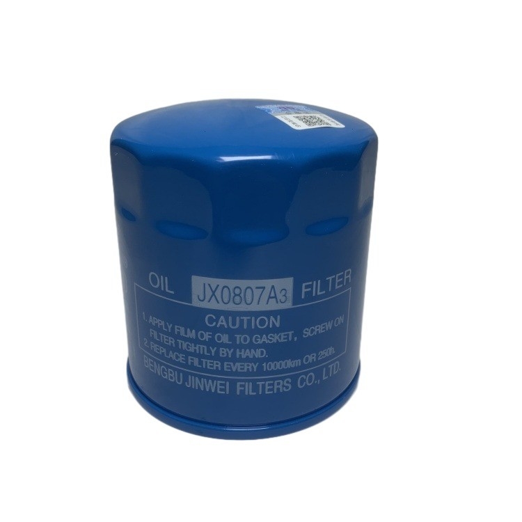 Kehidupan Kerja yang Panjang Bagian Penggerak Forklift Filter Minyak JX0807A3 Untuk HL 3T 12163-82301