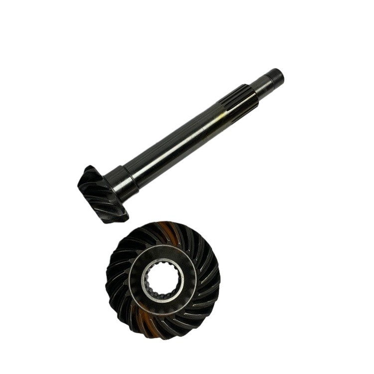 Forklift Bagian Transmisi Output Shaft Spiral Bevel Gear untuk 14453-42001 14453-22021