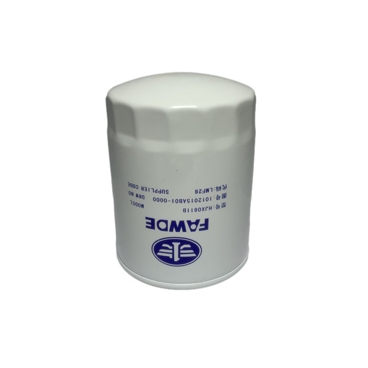 Besi biru Bagian Forklift Filter Minyak WB202 JX0809B1 1012015AB01-0000 HJX0811B 1012015AB010000